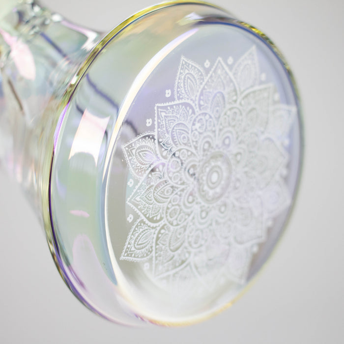 12.5" Hologram Beaker Glass Bong | Jupiter Grass