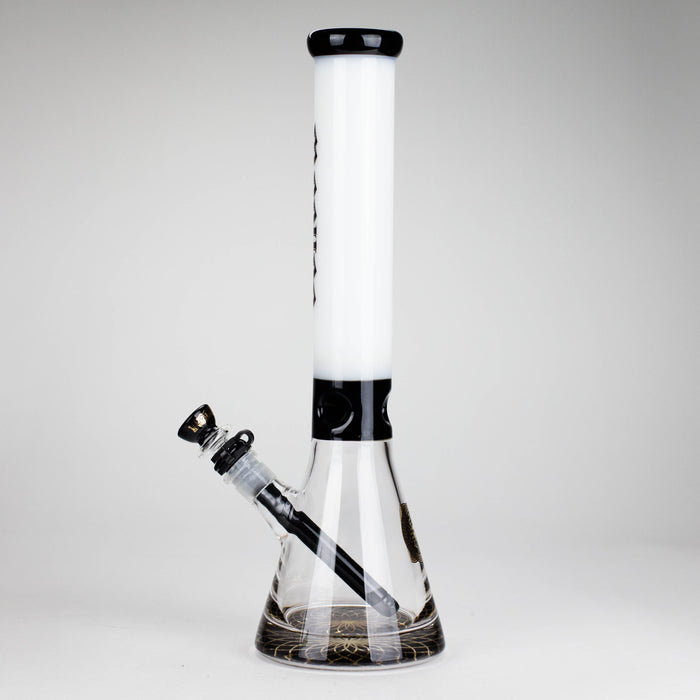 Medusa | 16" 7mm Glass Beaker Bong – Premium Thick Glass | Jupiter Grass