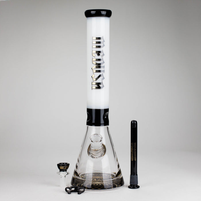 Medusa | 16" 7mm Glass Beaker Bong – Premium Thick Glass | Jupiter Grass