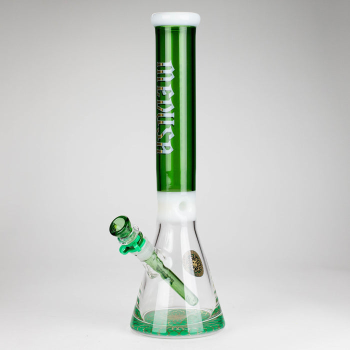 Medusa | 16" 7mm Glass Beaker Bong – Premium Thick Glass | Jupiter Grass