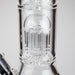 Medusa | 17" 7mm Double Tree Perc Glass Bong with Splash Guard | Jupiter Grass