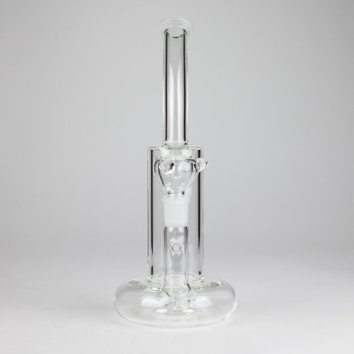 10"  Tornado Jammer Glass Bong – High Borosilicate with 18mm Bowl | Jupiter Grass