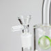 9" Ball Perc Glass Bong – Green with Bent Neck & 14mm Bowl | Jupiter Grass