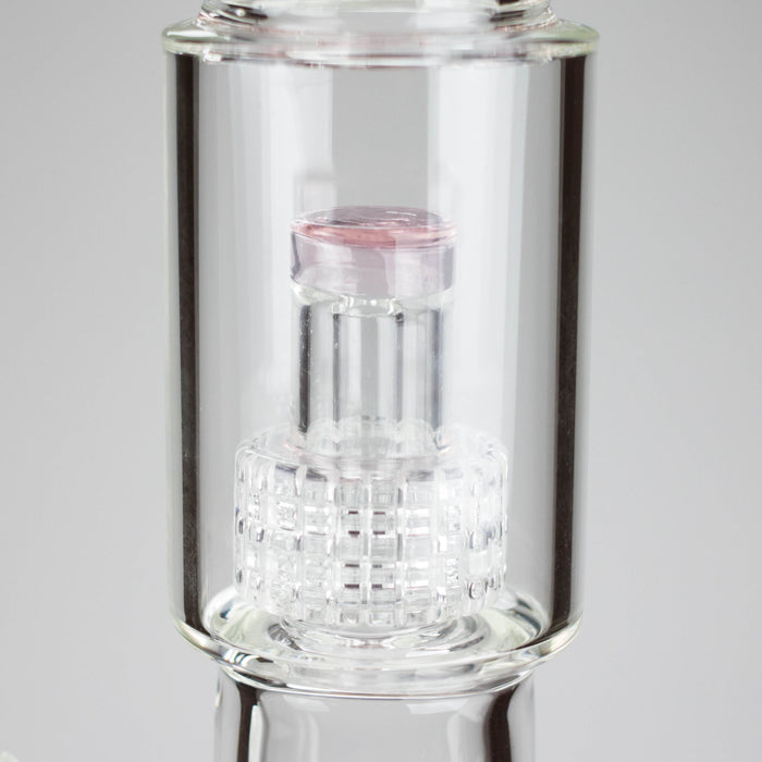 16" 7mm Colored Beaker Bong – Premium Thick Glass with Grid Perc | Jupiter Grass