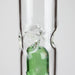 16" Triple Perc Straight Tube – Premium Glass Bong with Maximum Filtration | Jupiter Grass