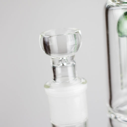 16" Triple Perc Straight Tube – Premium Glass Bong with Maximum Filtration | Jupiter Grass