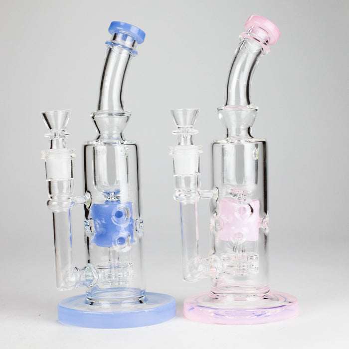 9.5" Incycler – Matrix Perc Glass Dab Rig for Smooth, Clean Hits | Jupiter Grass