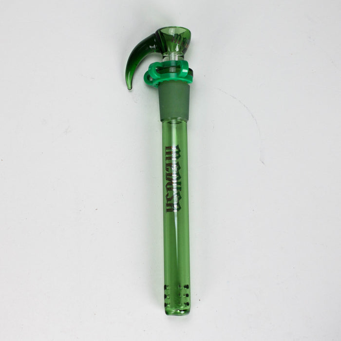 Medusa | Colored Downstem Style "01" Includes Glass Bowl & Keck Clip