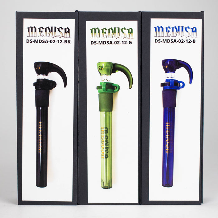 Medusa | Colored Downstem Style "02" Includes Glass Bowl & Keck Clip