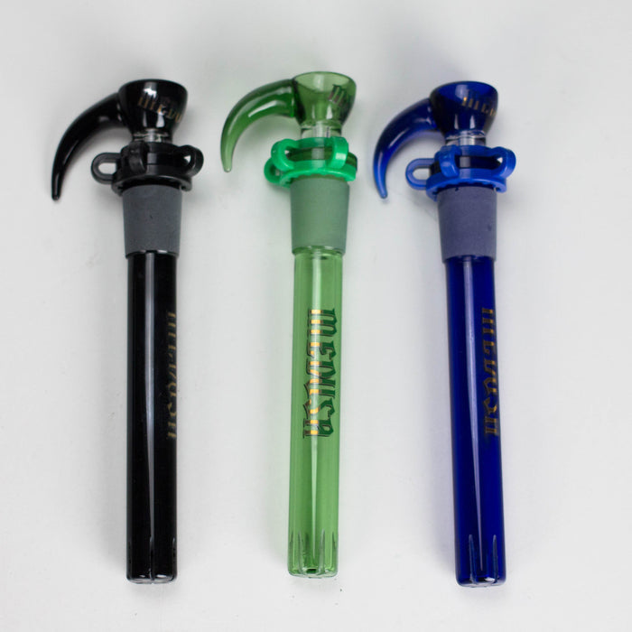 Medusa | Colored Downstem Style "02" Includes Glass Bowl & Keck Clip