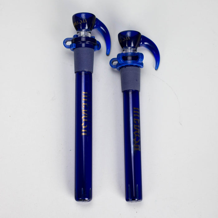 Medusa | Colored Downstem Style "02" Includes Glass Bowl & Keck Clip