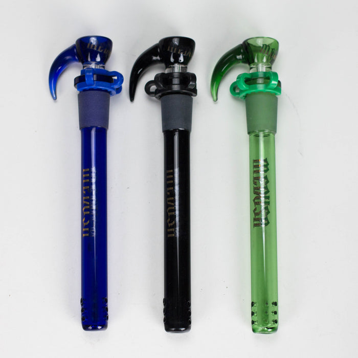 Medusa | Colored Downstem Style "01" Includes Glass Bowl & Keck Clip