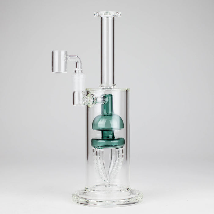 11" 2-in-1 Glass Dab Rig with Percolator [BH141] | Jupiter Grass