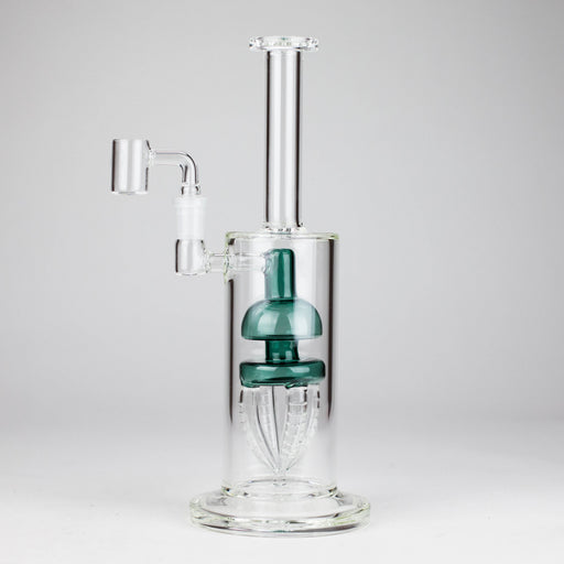 11" 2-in-1 Glass Dab Rig with Percolator [BH141] | Jupiter Grass