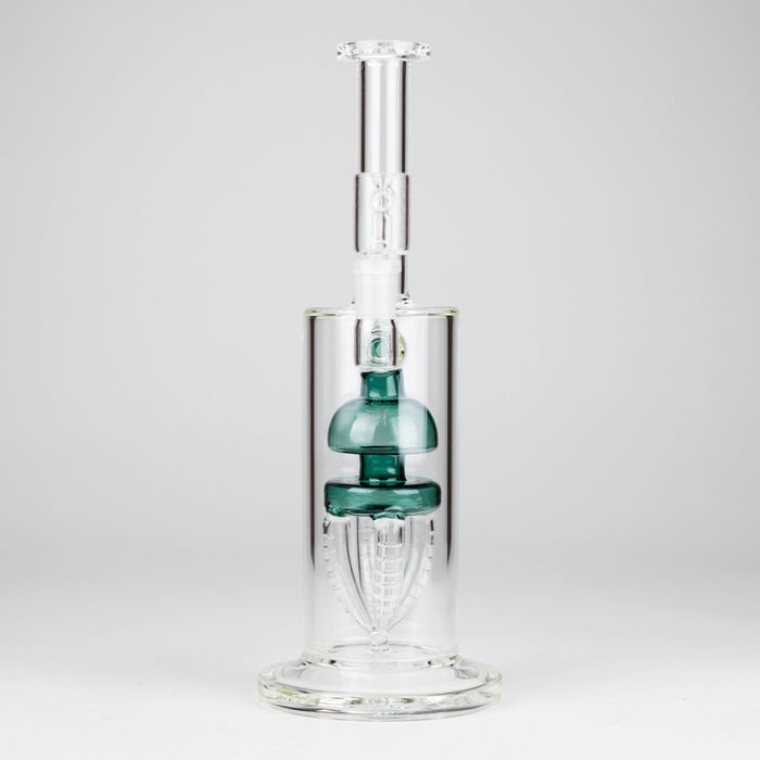 11" 2-in-1 Glass Dab Rig with Percolator [BH141] | Jupiter Grass