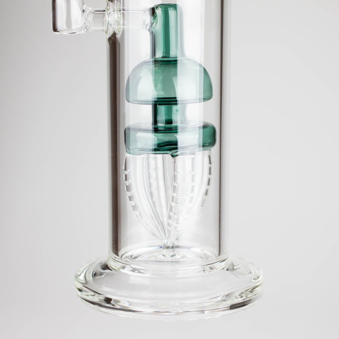 11" 2-in-1 Glass Dab Rig with Percolator [BH141] | Jupiter Grass