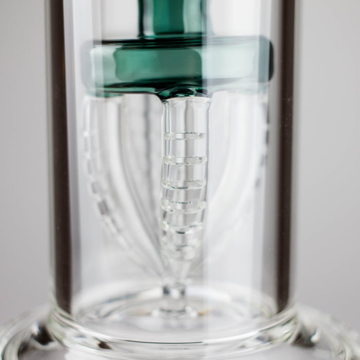 11" 2-in-1 Glass Dab Rig with Percolator [BH141] | Jupiter Grass