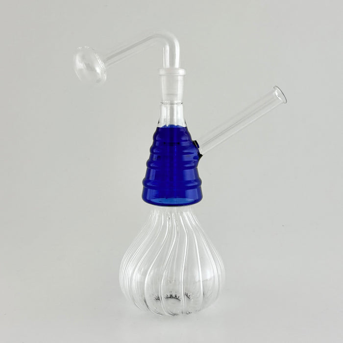 7“ Swirl Oil Burner Bubbler | Jupiter Grass