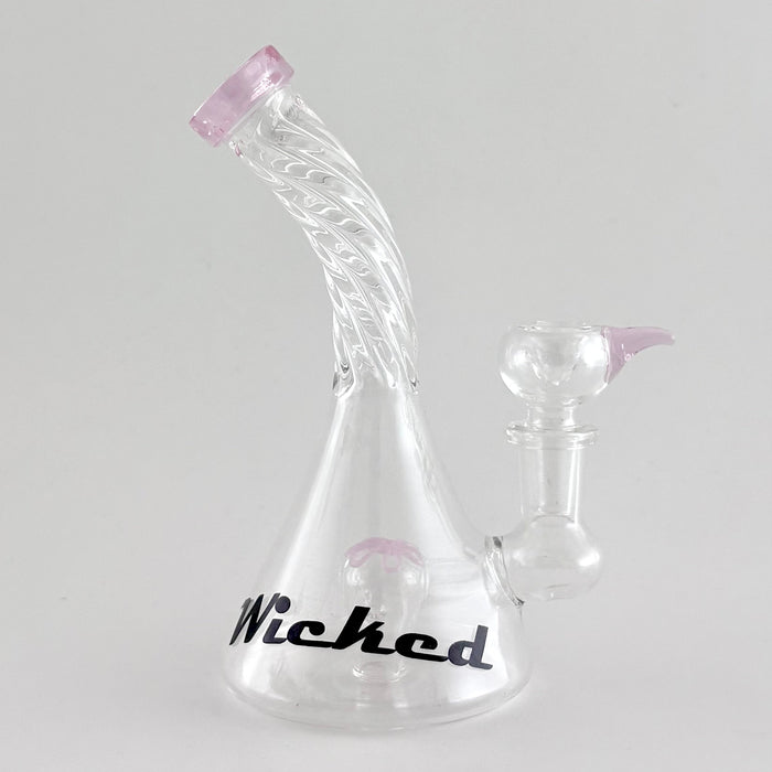 Wicked | 6" Swirl Dab Rig | Jupiter Grass