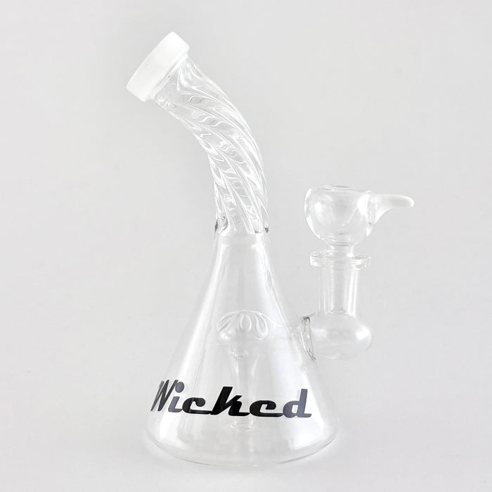 Wicked | 6" Swirl Dab Rig | Jupiter Grass