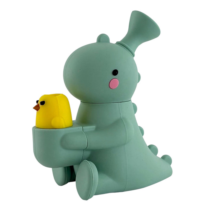 5" Silicone Dinosaur Water Pipe Assorted Colors