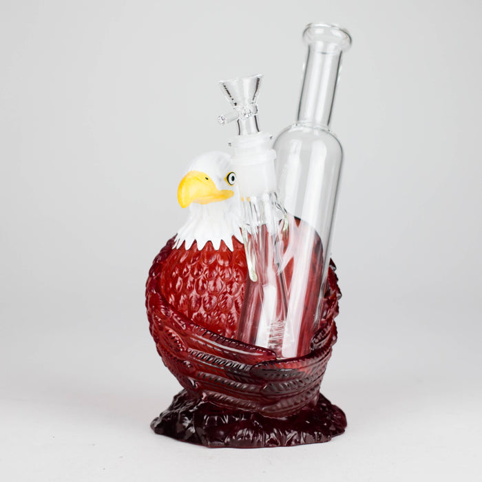 9" Eagle glass water bong | Jupiter Grass