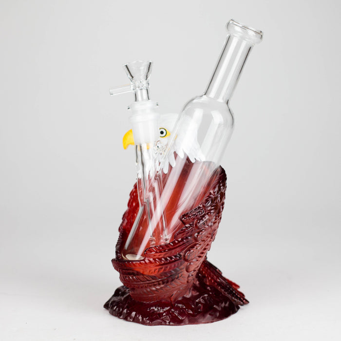 9" Eagle glass water bong | Jupiter Grass