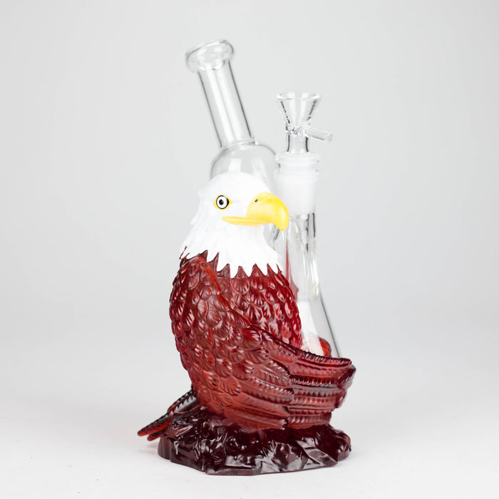 9" Eagle glass water bong | Jupiter Grass