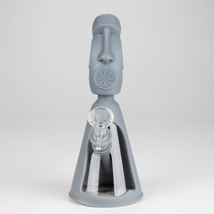 8" Resurrected stone statue water pipe
