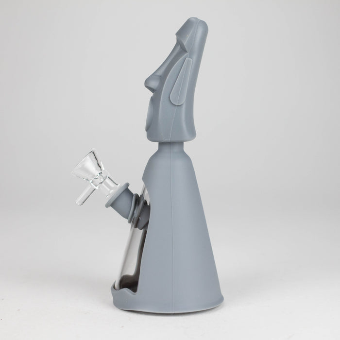 8" Resurrected stone statue water pipe