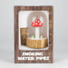 6" Waterwheel water pipe-Mushroom | Jupiter Grass