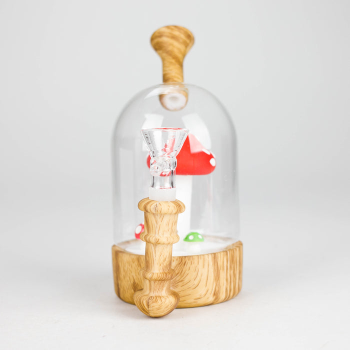 6" Waterwheel water pipe-Mushroom | Jupiter Grass