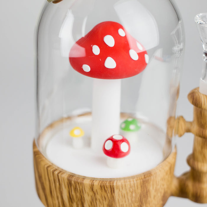 6" Waterwheel water pipe-Mushroom | Jupiter Grass