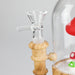 6" Waterwheel water pipe-Mushroom | Jupiter Grass