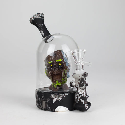 6" Waterwheel water pipe-Clown | Jupiter Grass