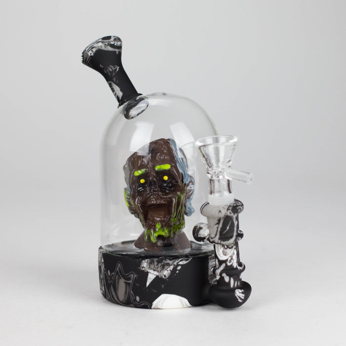 6" Waterwheel water pipe-Clown | Jupiter Grass