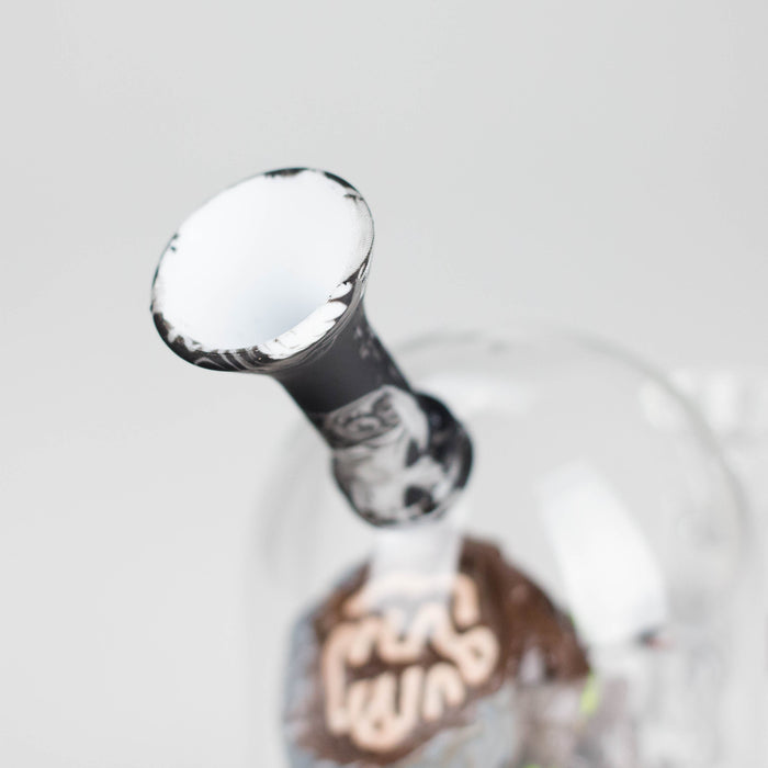 6" Waterwheel water pipe-Clown | Jupiter Grass