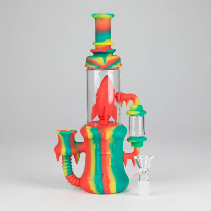 9" Spaceship Water Bong-Assorted | Jupiter Grass