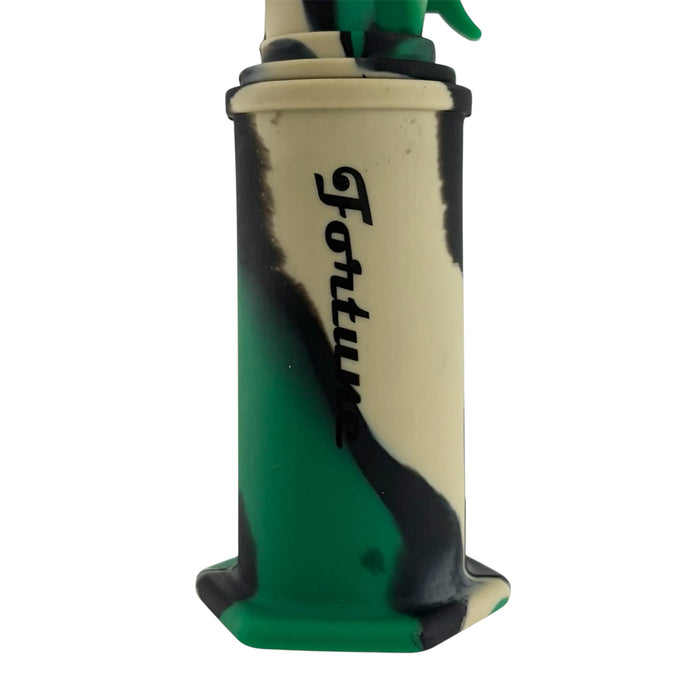 8" Silicone Torch Design Water Pipe