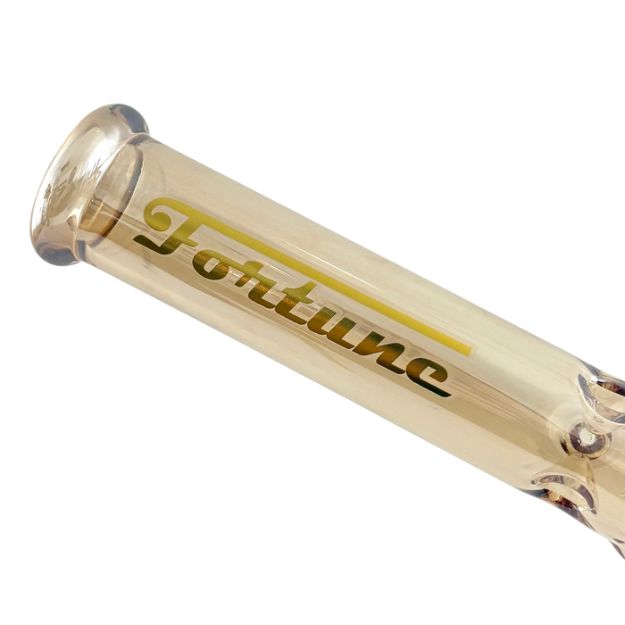 10" Geometric Hexagon Electroplated Glass Bong | Jupiter Grass