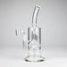 9" 2-in-1 Color accented Glass Dag Rig with Percolator | Jupiter Grass