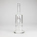 9" 2-in-1 Color accented Glass Dag Rig with Percolator | Jupiter Grass