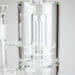 9" 2-in-1 Color accented Glass Dag Rig with Percolator | Jupiter Grass