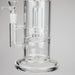 9" 2-in-1 Color accented Glass Dag Rig with Percolator | Jupiter Grass