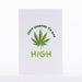 Intricate Greetings | Cannabis Leaf 3D Pop-Up Card – For Any Occasion | Jupiter Grass