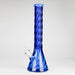 Genie | 16" 9mm Twist Glass Beaker Bong [HH1125] | Jupiter Grass