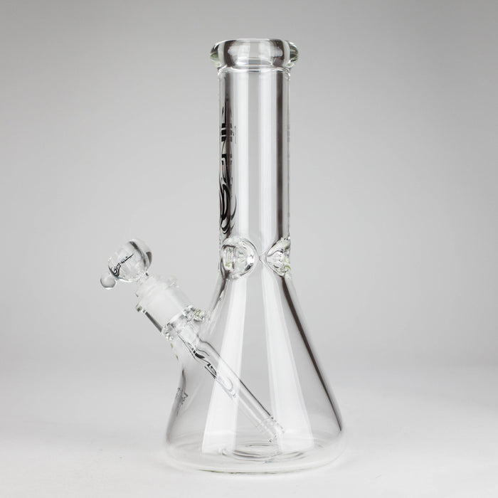 Genie | 12" 9mm Glass Beaker Bong [GL15] | Jupiter Grass