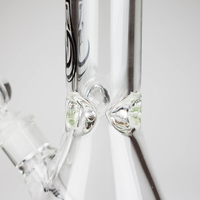 Genie | 12" 9mm Glass Beaker Bong [GL15] | Jupiter Grass