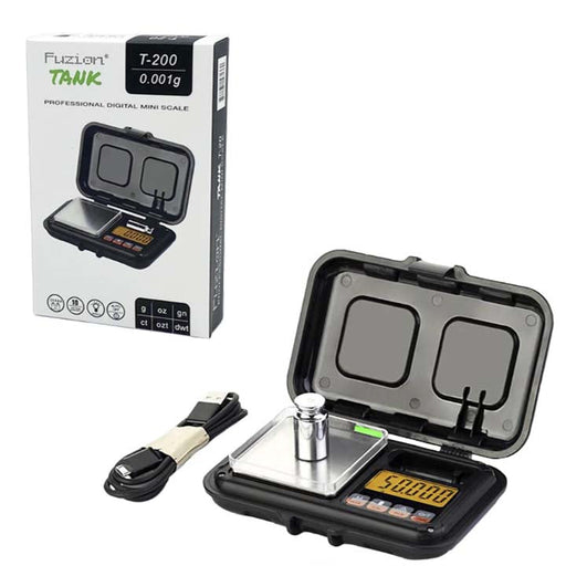 Fuzion | Tank Digital Scale 200*0.01g With 20g Weight | Jupiter Grass