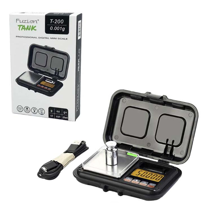 Fuzion | Tank Digital Scale 200*0.01g With 20g Weight | Jupiter Grass